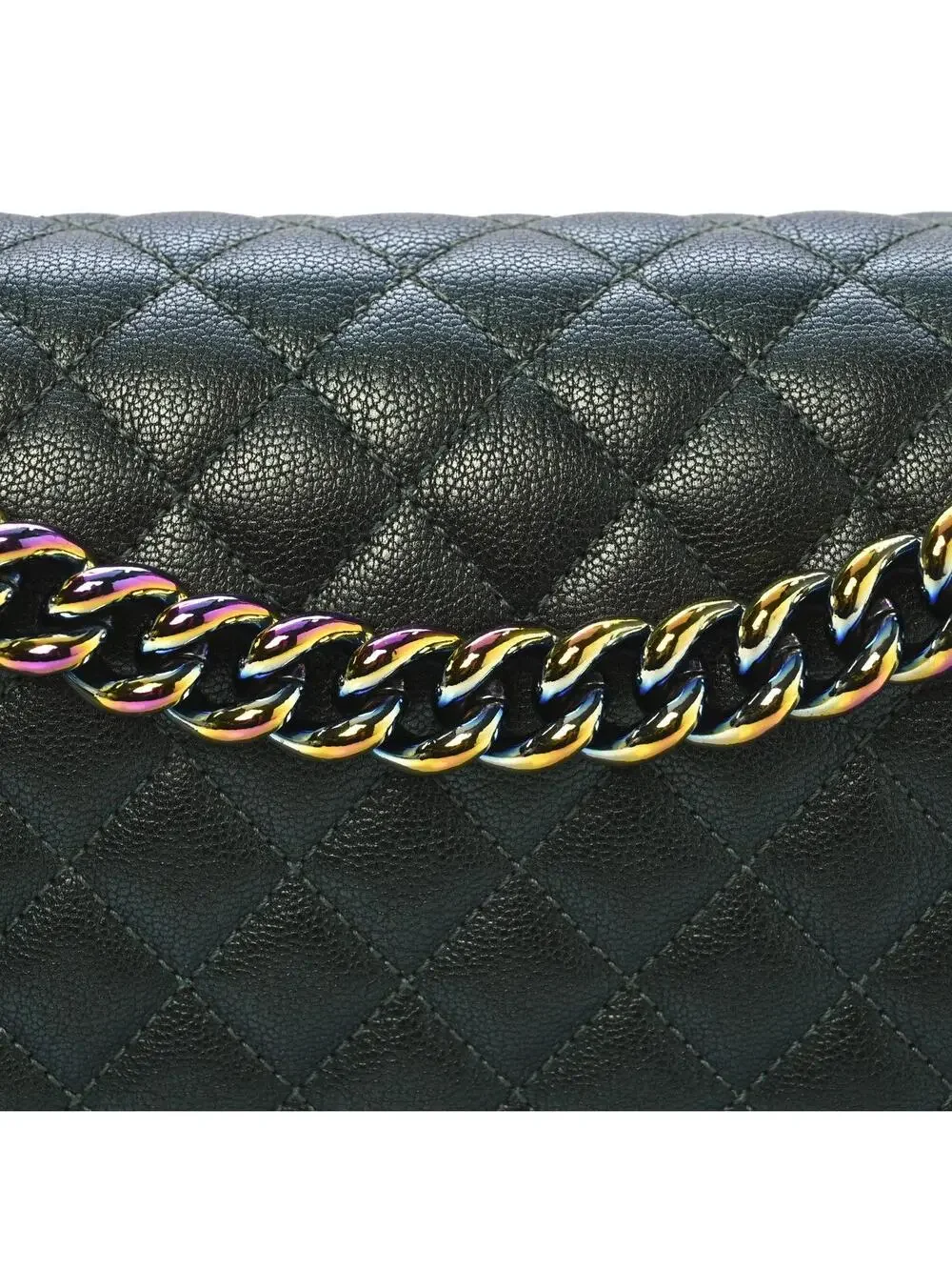 Chanel Iridescent Goatskin Quilted New #320964C66B